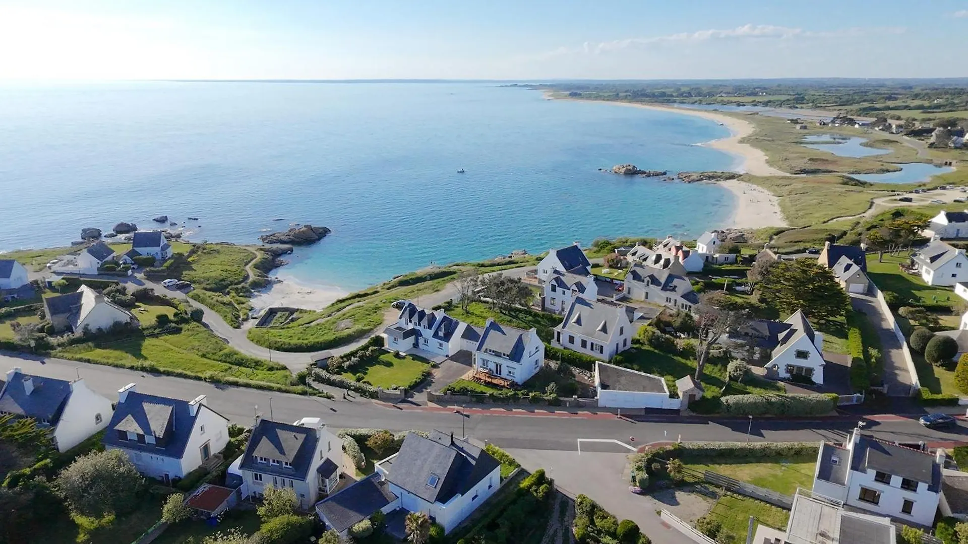 بيت للعطل Ty Porz Mouzic Vue Mer 50M Plage Trégunc فرنسا