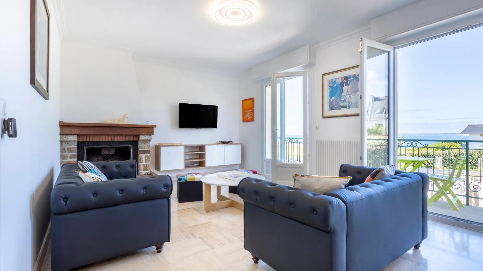 بيت للعطل Ty Porz Mouzic Vue Mer 50M Plage Trégunc